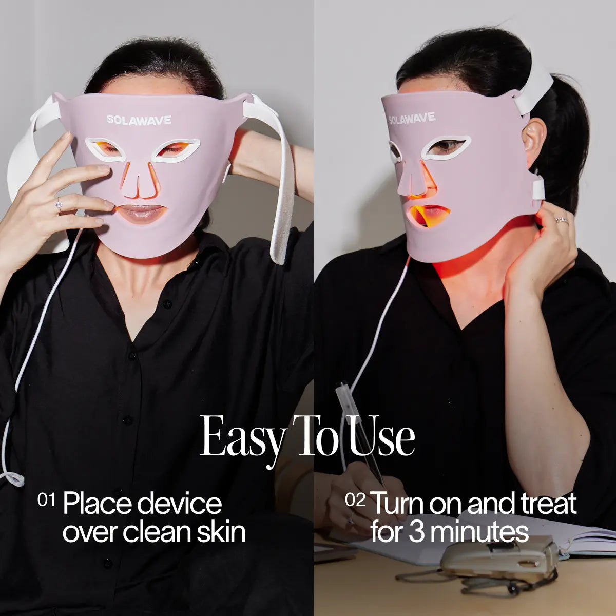 Wrinkle Retreat Pro LED Face Mask (2 Pack)