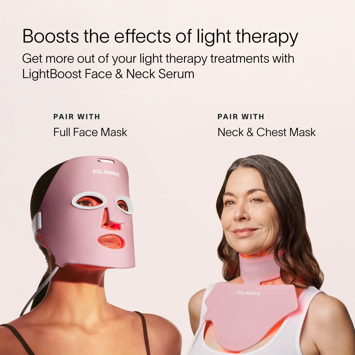 Light Therapy Boosting Face & Neck Serum 3-Pack (TTS)